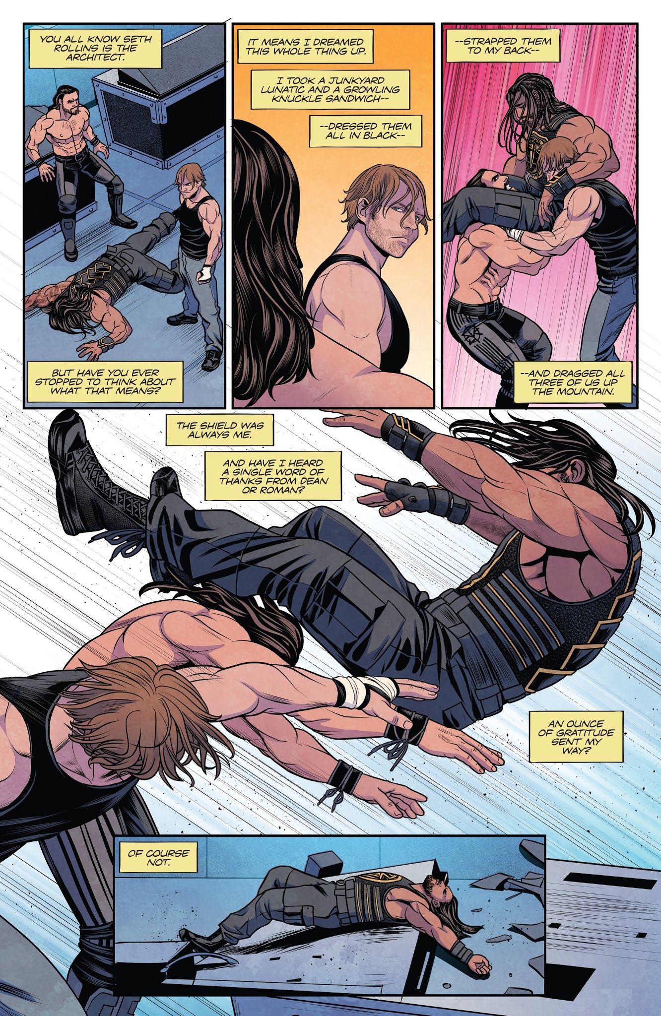 Read online WWE comic -  Issue #12 - 16