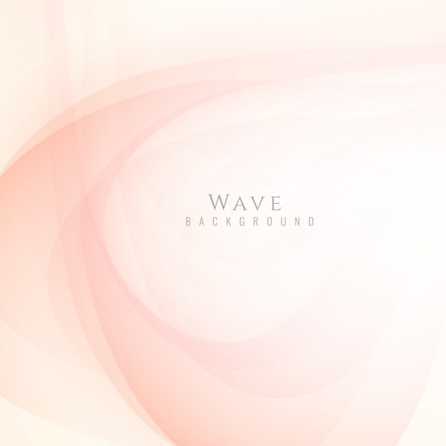 Elegant bright wavy background Free Vector