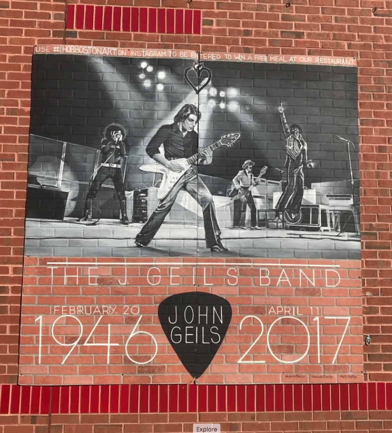 Here’s a sneak peek of the new J. Geils Band mural set to grace the