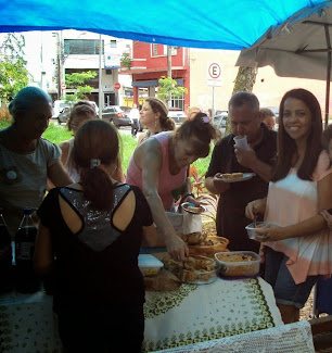 Café da manhã na feira