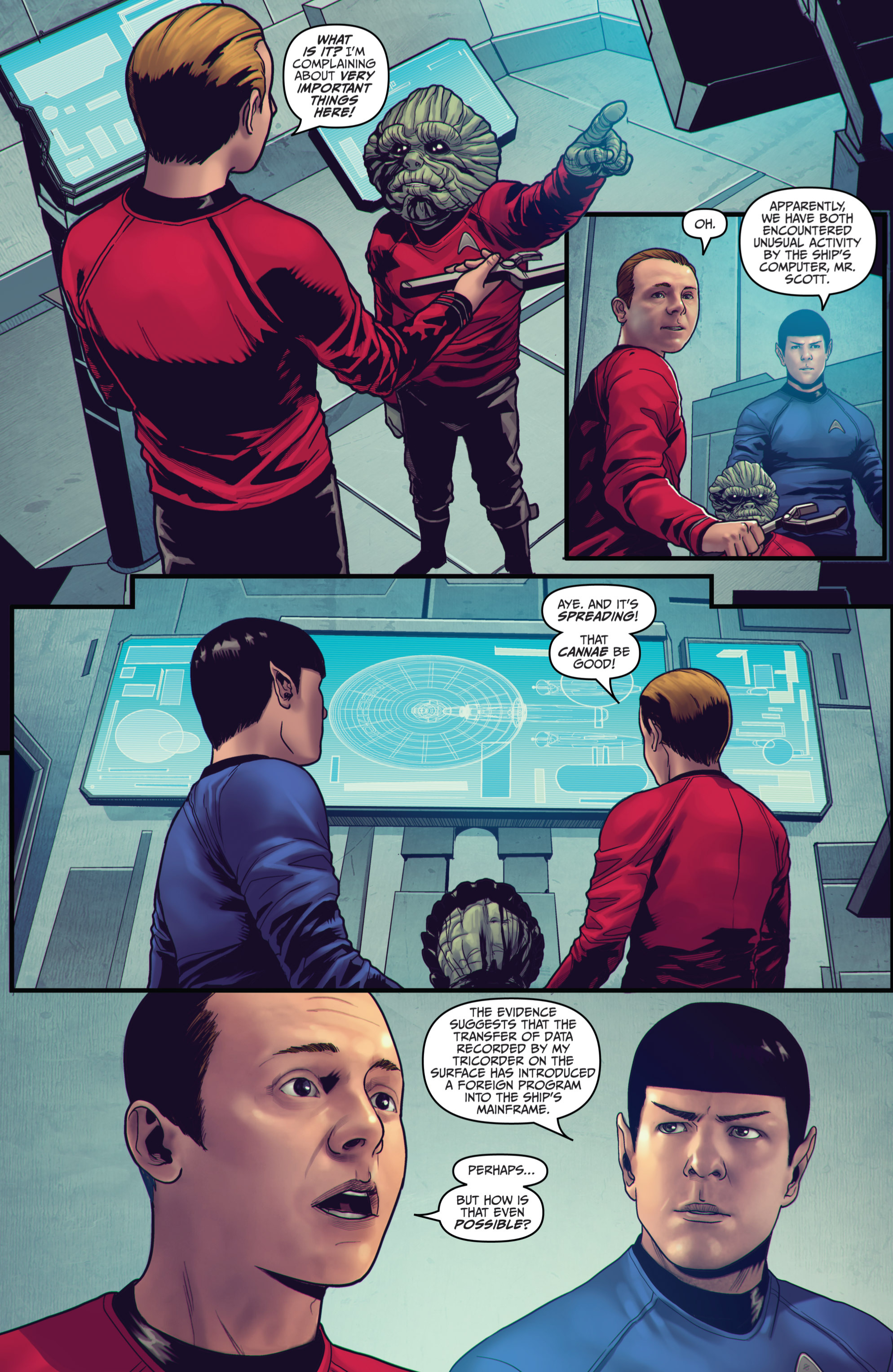 Read online Star Trek (2011) comic -  Issue #31 - 14