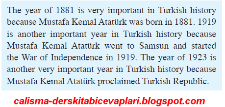 Çalışma Kitabı Cevapları: 9.Sınıf A1.2 İngilizce Ders Kitabı 35.Sayfa