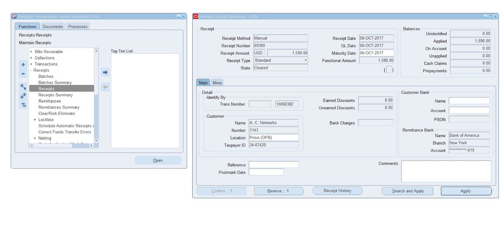 Oracle PL/SQL Startup ORDER TO CASH WORKFLOW CYCLE END TO END WITH