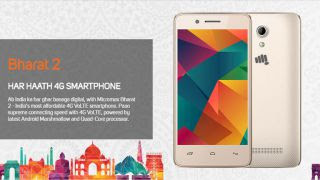 micromax bharath2 ultra smart phone vodafone new smart phone