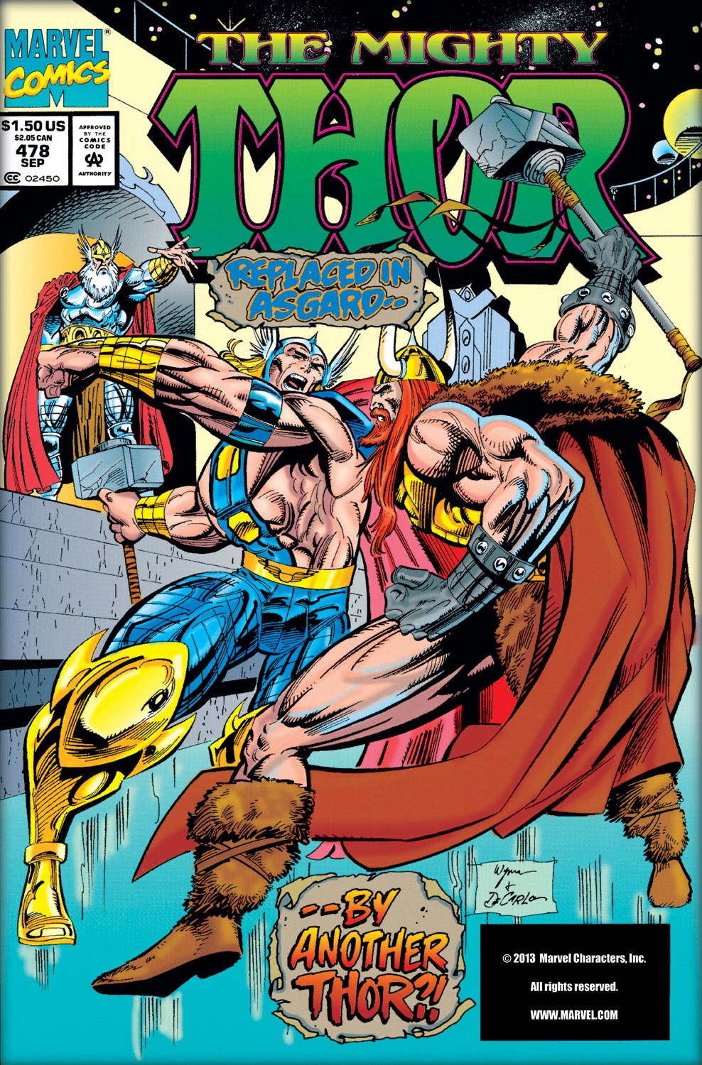 Read online Thor (1966) comic -  Issue #478 - 1