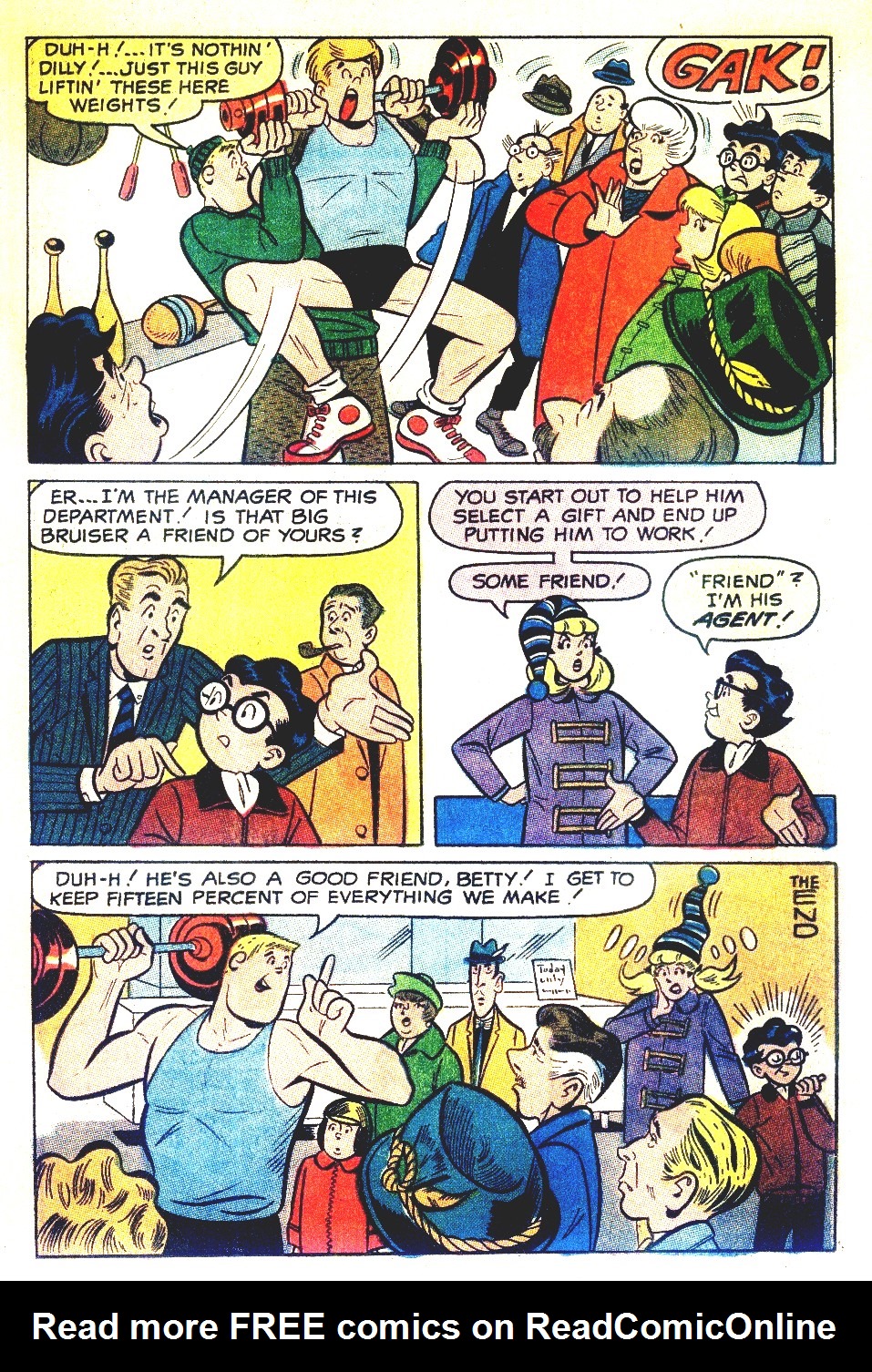 Read online Pep Comics comic -  Issue #226 - 17
