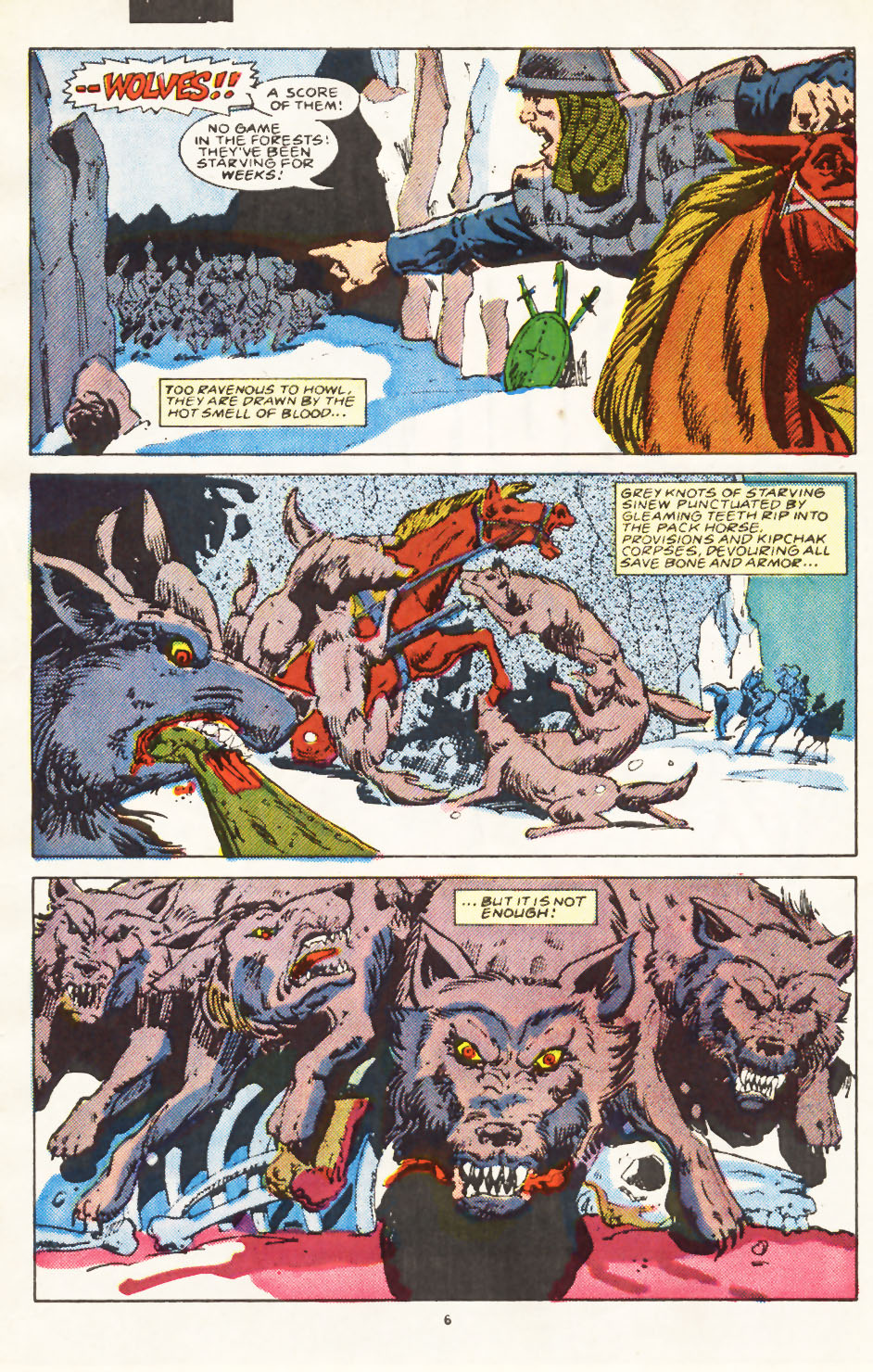 Read online Conan the Barbarian (1970) comic -  Issue #224 - 6