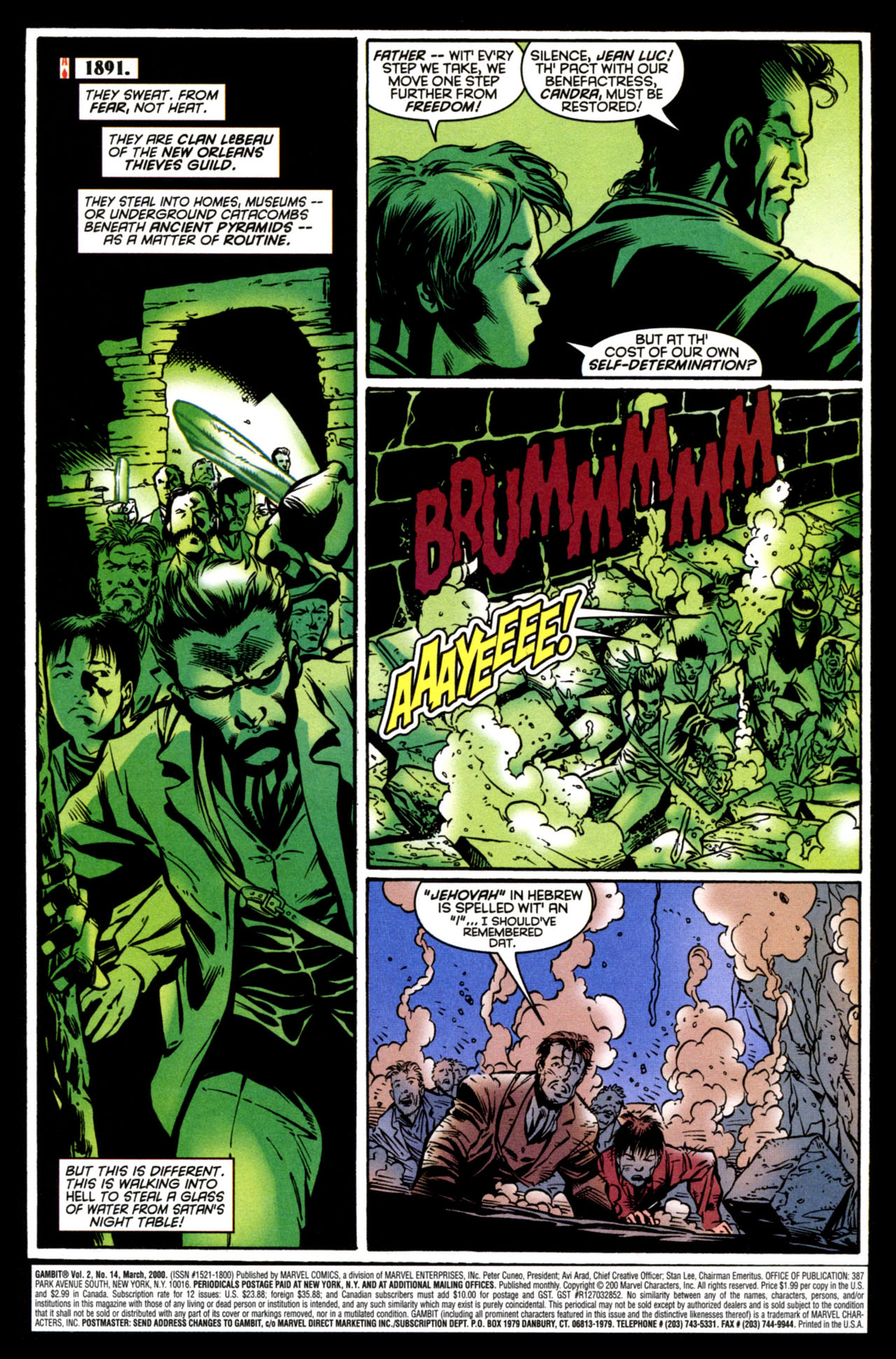 Read online Gambit (1999) comic -  Issue #14 - 2