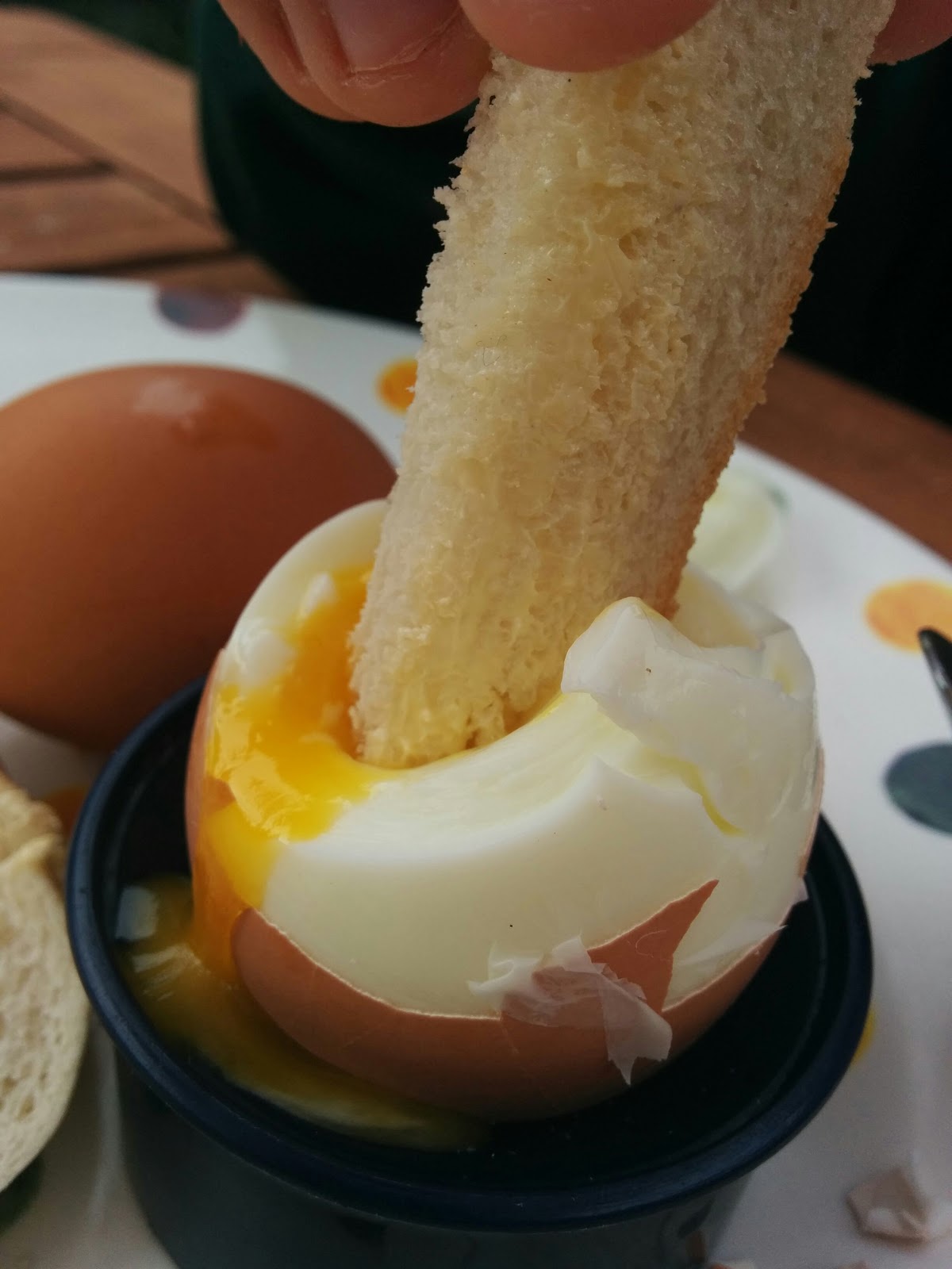 Dippy Eggs Wordless Wednesday Linky