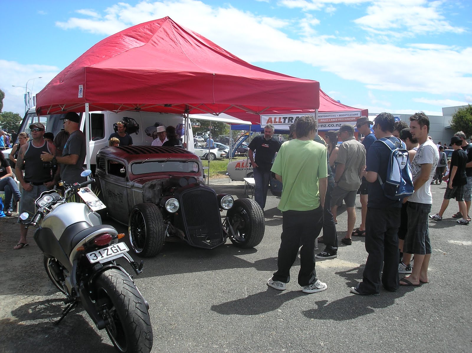 ALLTRAX NZ Nelson Car Show 2011 Trade Display