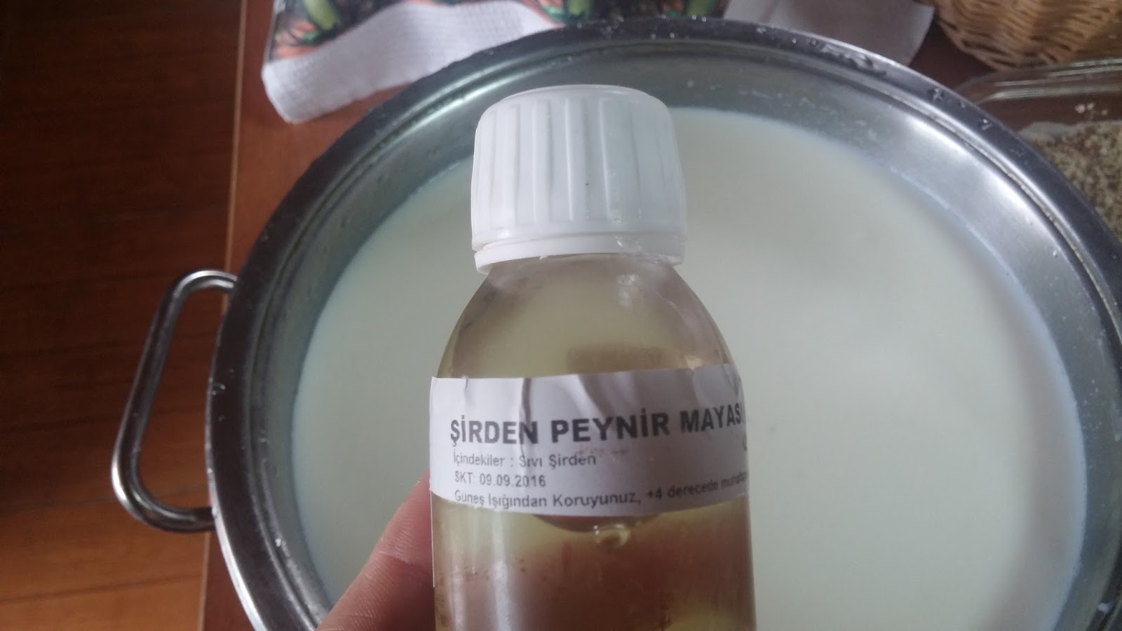 maya ile evde peynir