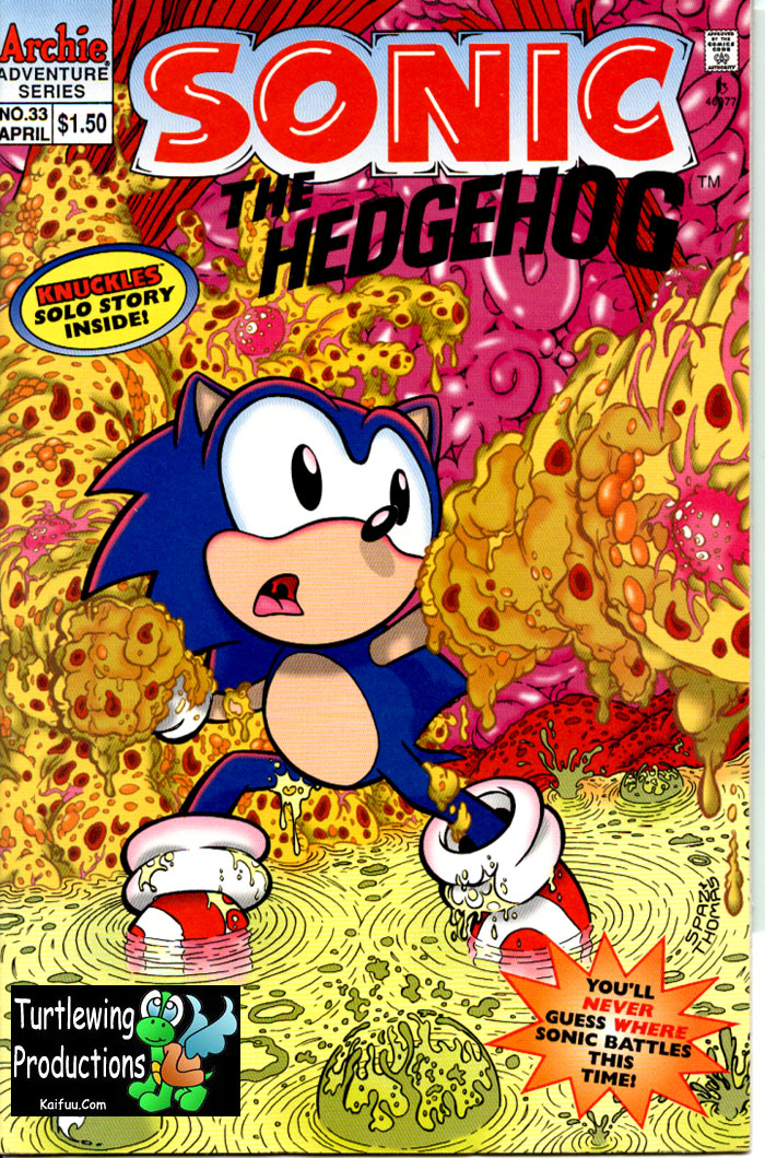 Read online Sonic The Hedgehog comic -  Issue #33 - 1