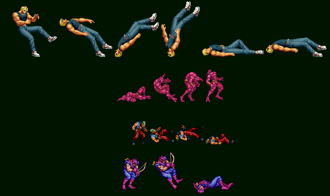 2d Attack and Death Cycle:Kicking and Dying