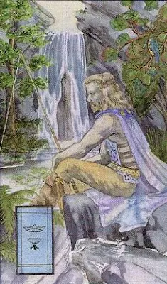 King of Cups- The Fisher King Legend The Arthurian Tarot, 