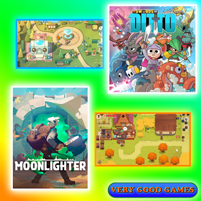 Game news on the release of two indie-games: “Moonlighter” and “The Swords of Ditto”