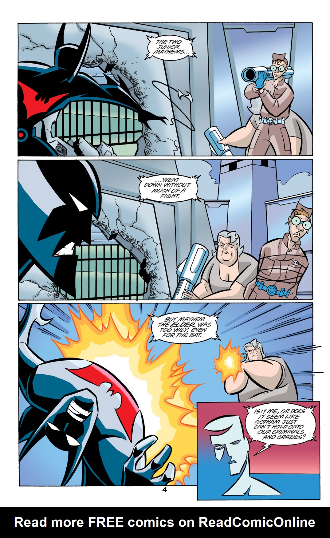 Read online Batman Beyond [II] comic -  Issue #19 - 5