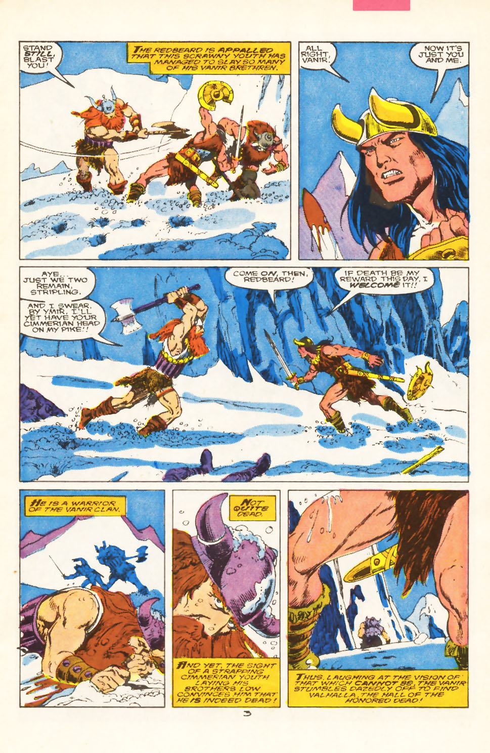 Read online Conan the Barbarian (1970) comic -  Issue #211 - 4