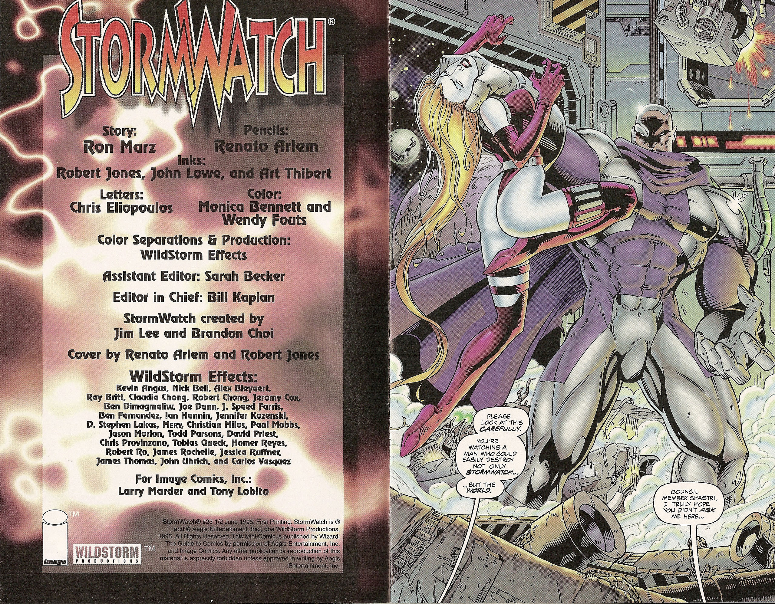 Read online Stormwatch (1993) comic -  Issue #23½ - 2