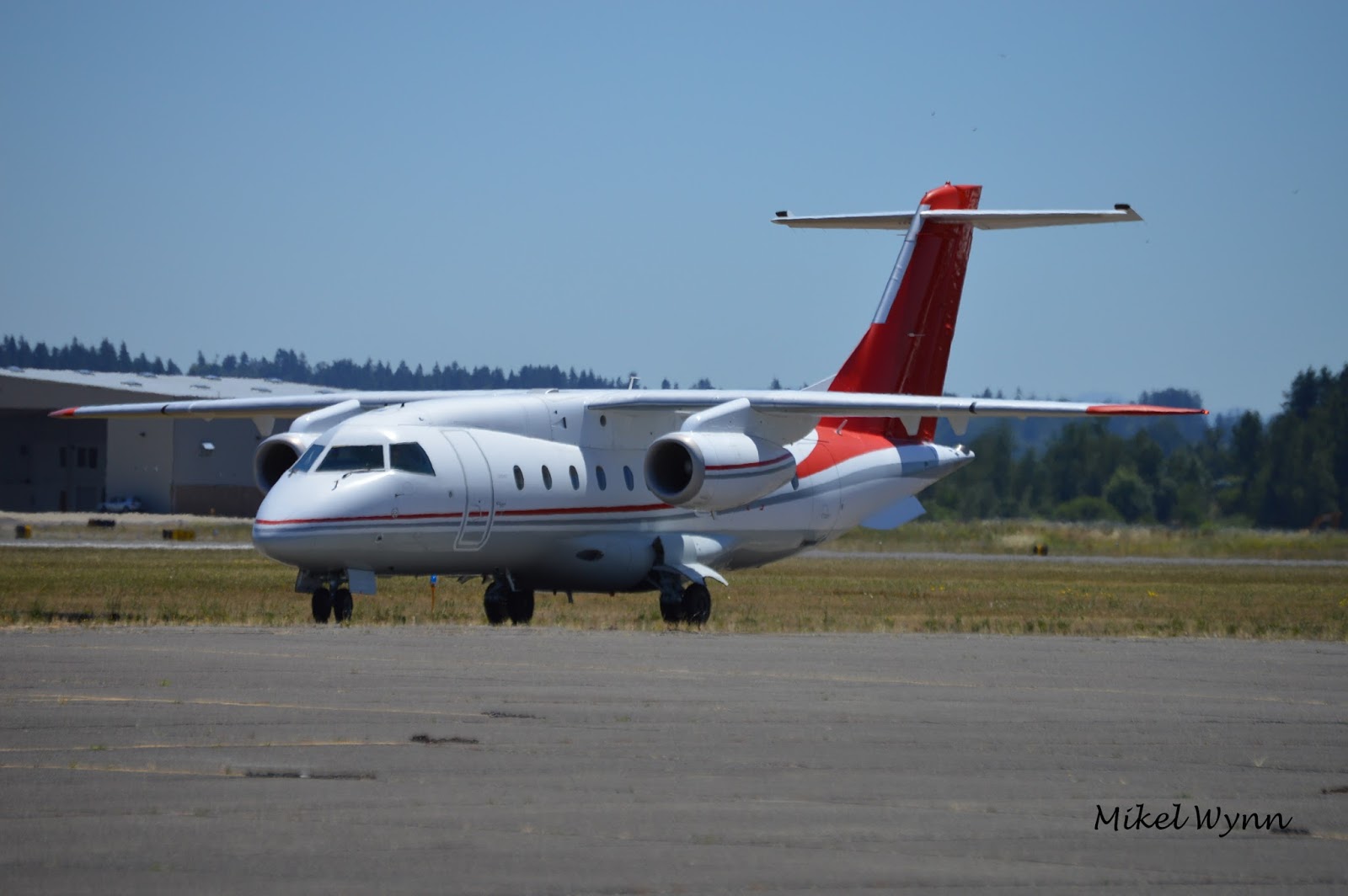 High Wing Twin Engine Aircraft