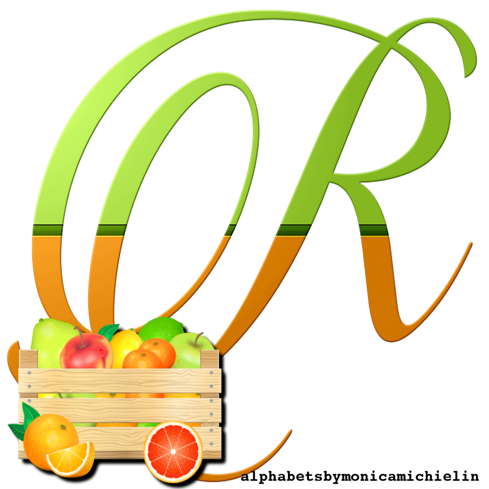 M. Michielin Alphabets: ALPHABET FRUITS, ALFABETO FRUTAS FRUIT