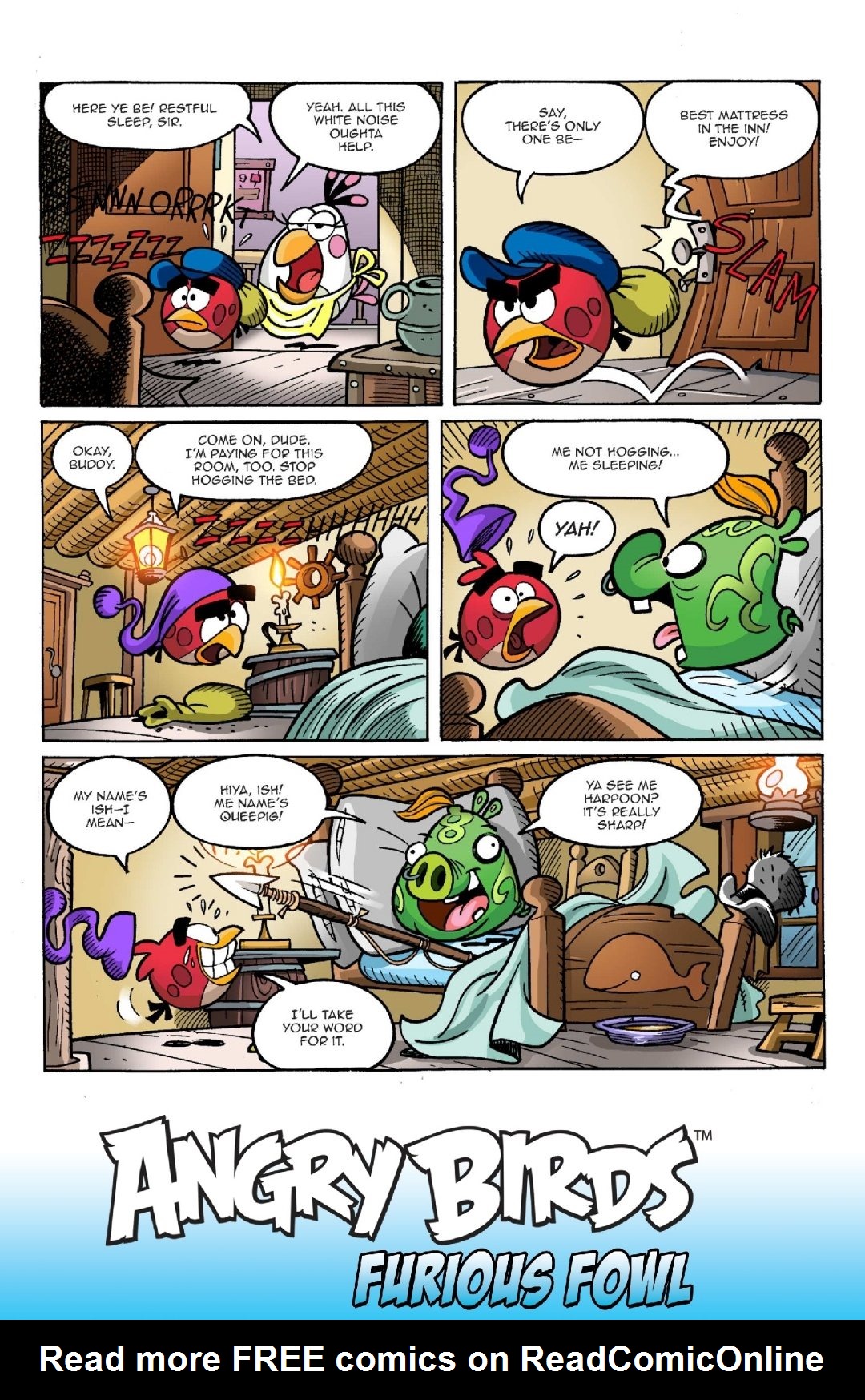 Read online Angry Birds Comics Quarterly comic -  Issue # Issue Furious Fowl - 25