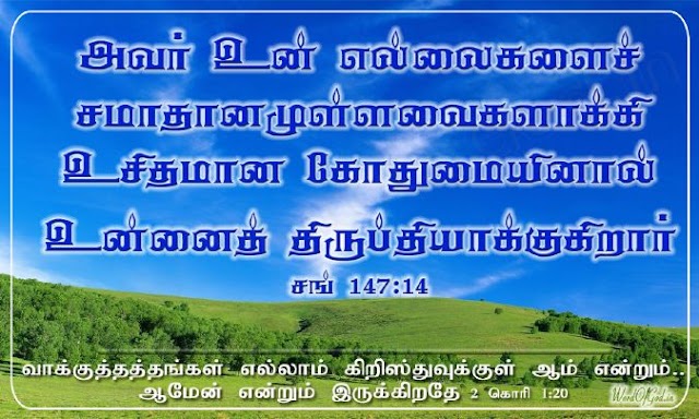 Todays Promise Card in Tamil | இன்றைய வாக்குத்தத்தம் | விவிலிய விடுகதை
