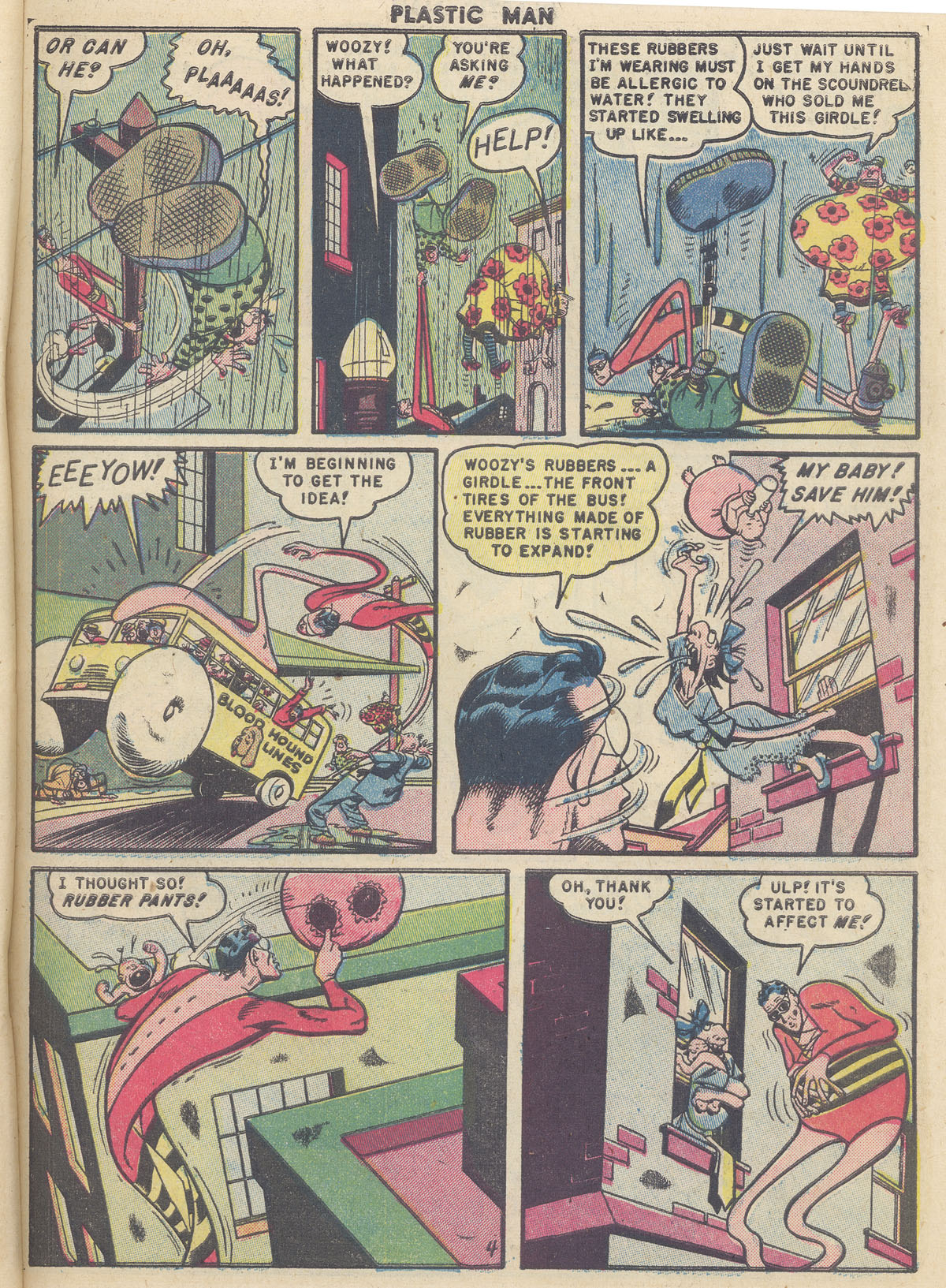Read online Plastic Man (1943) comic -  Issue #24 - 21