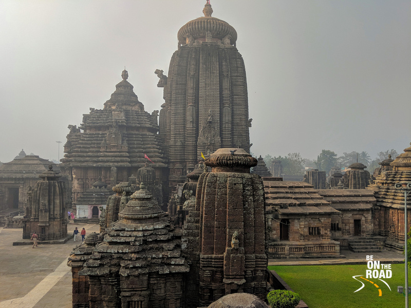 The stunning Linagaraj temple of Bhubaneshwar