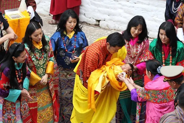 King Jigme Khesar and Queen Jetsun Pema, Crown Prince of Bhutan was announced as "Crown Prince Jigme Namgyel Wangchuck".