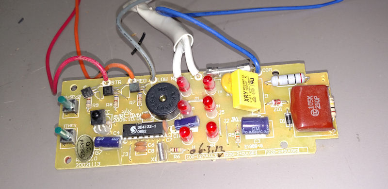 Robert's Tech blog.: Multi plug Remote control module from a fan