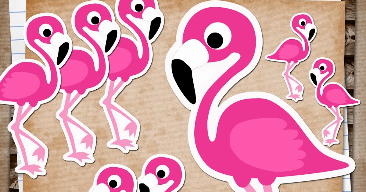 RebeccaB Designs: FREE Printable - Flamingo Print and Cut