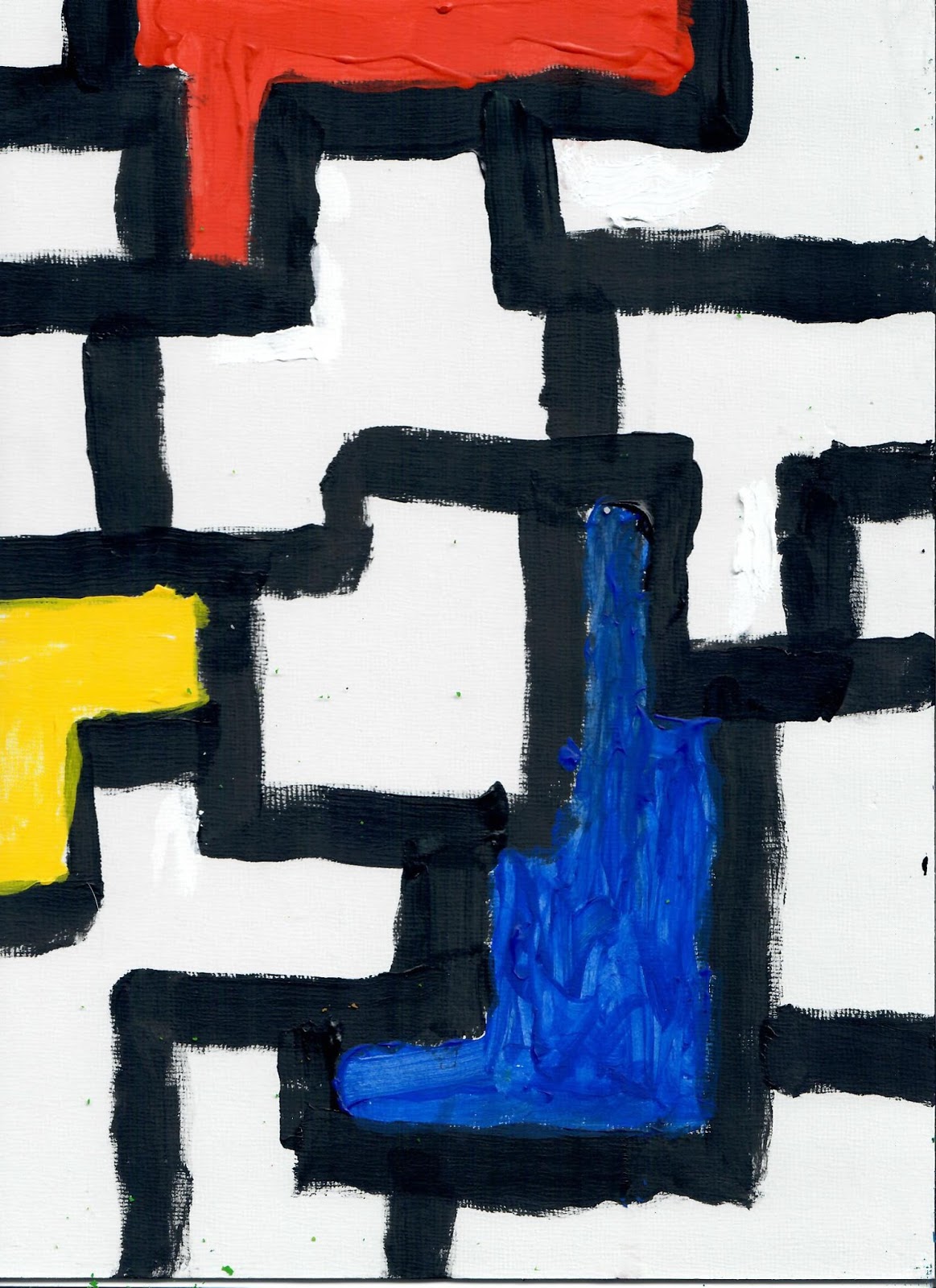 David's art: Mondrian 18