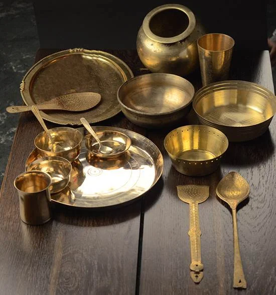 brass-crockery