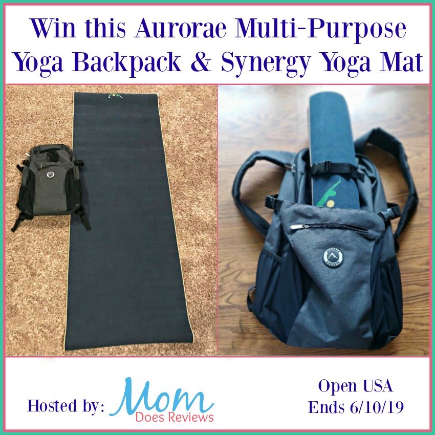 Miki S Hope Aurorae Multi Purpose Yoga Backpack Synergy Yoga