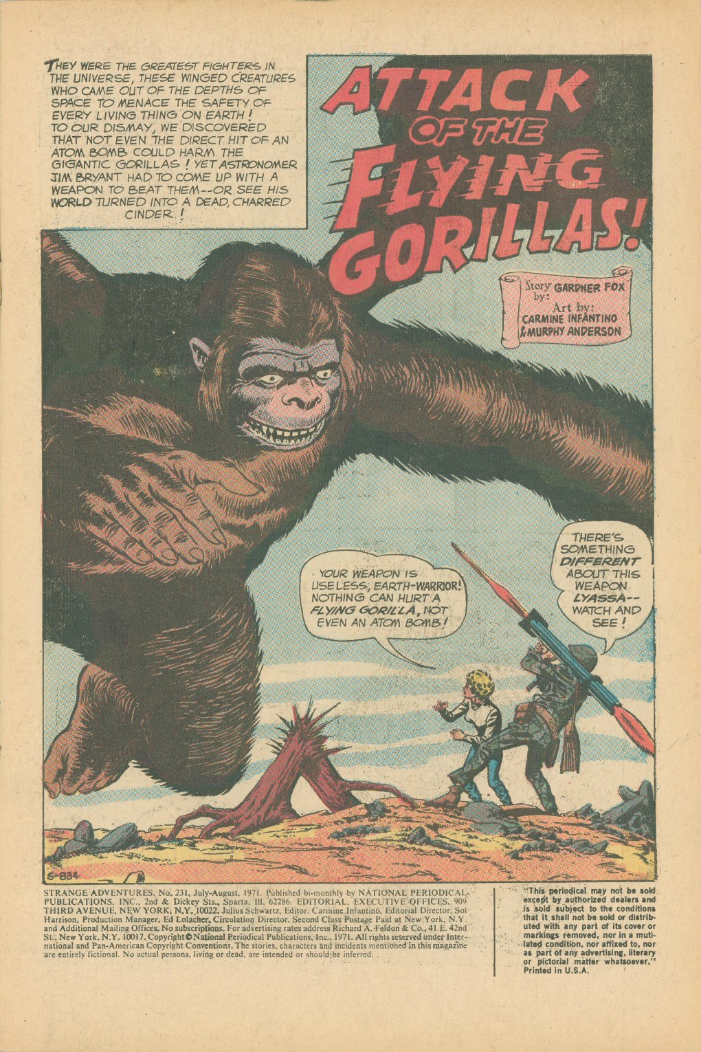 Read online Strange Adventures (1950) comic -  Issue #231 - 3
