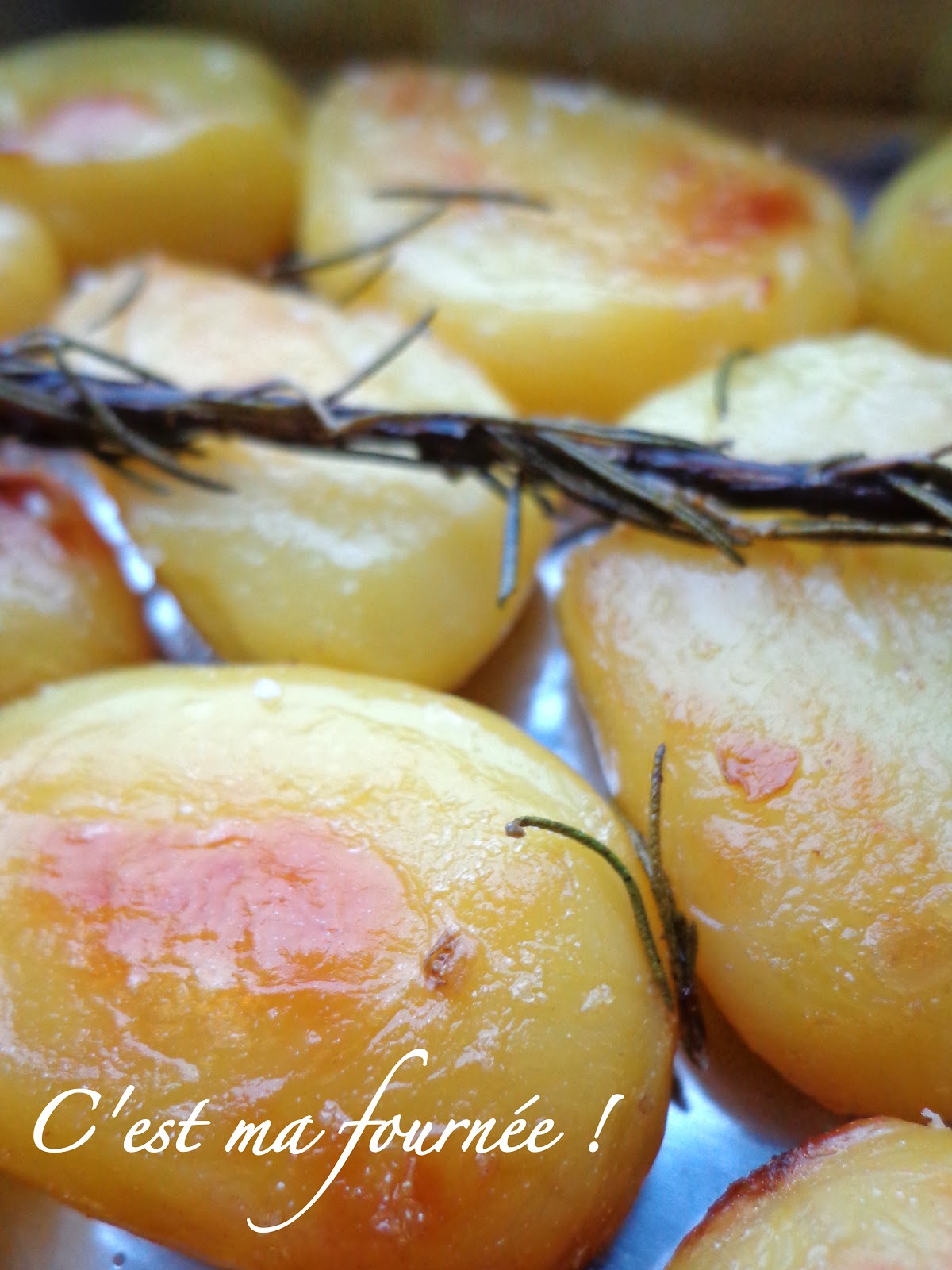 The "perfect roasted potatoes" by Jamie Oliver...