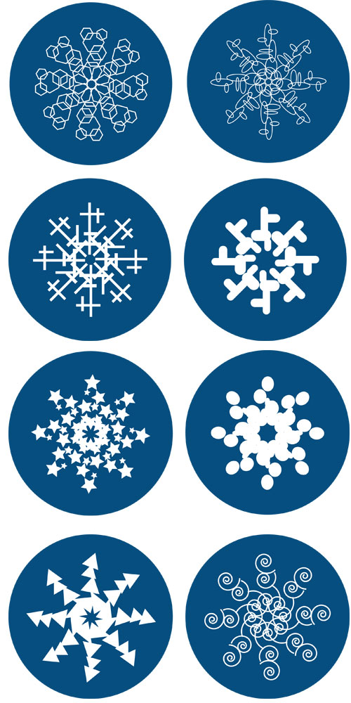Free Printable Snowflake Gift Tags