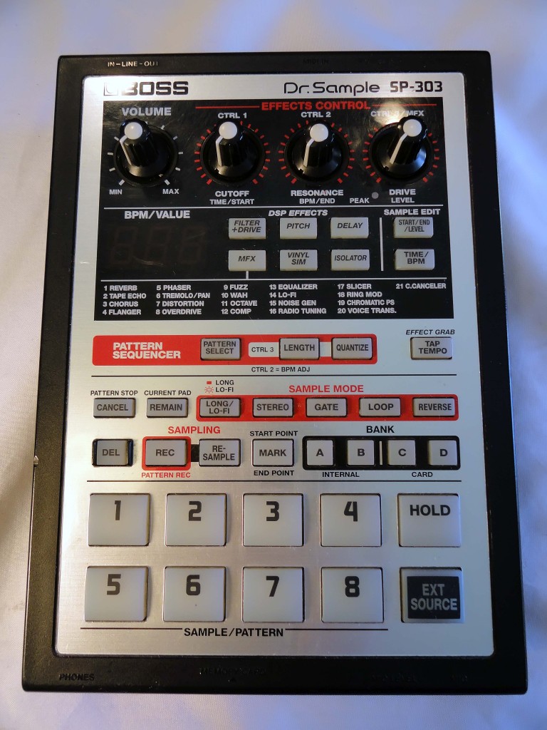 MATRIXSYNTH: Boss SP-303 Dr. Sample SP 303 Looper Sampler