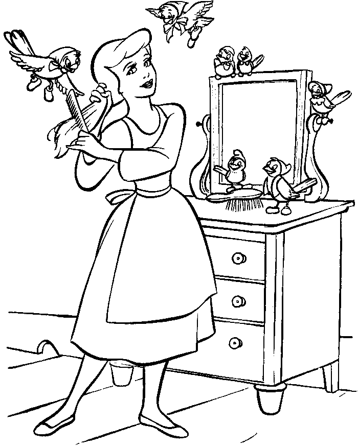 Disegni Da Colorare Cenerentola