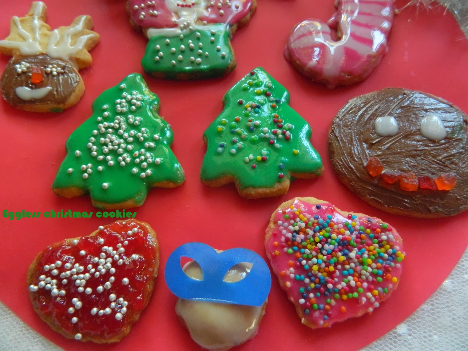 Geeths Dawath : Eggless Christmas cookies /Shortbread cookies