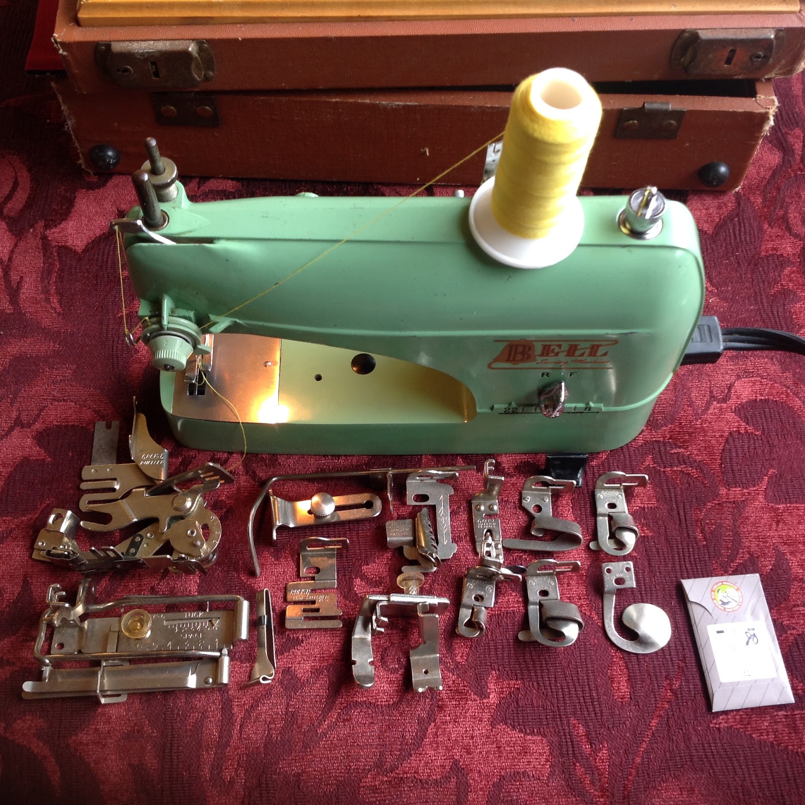 Sew Old Sew New The Bell Portable Sewing Machine