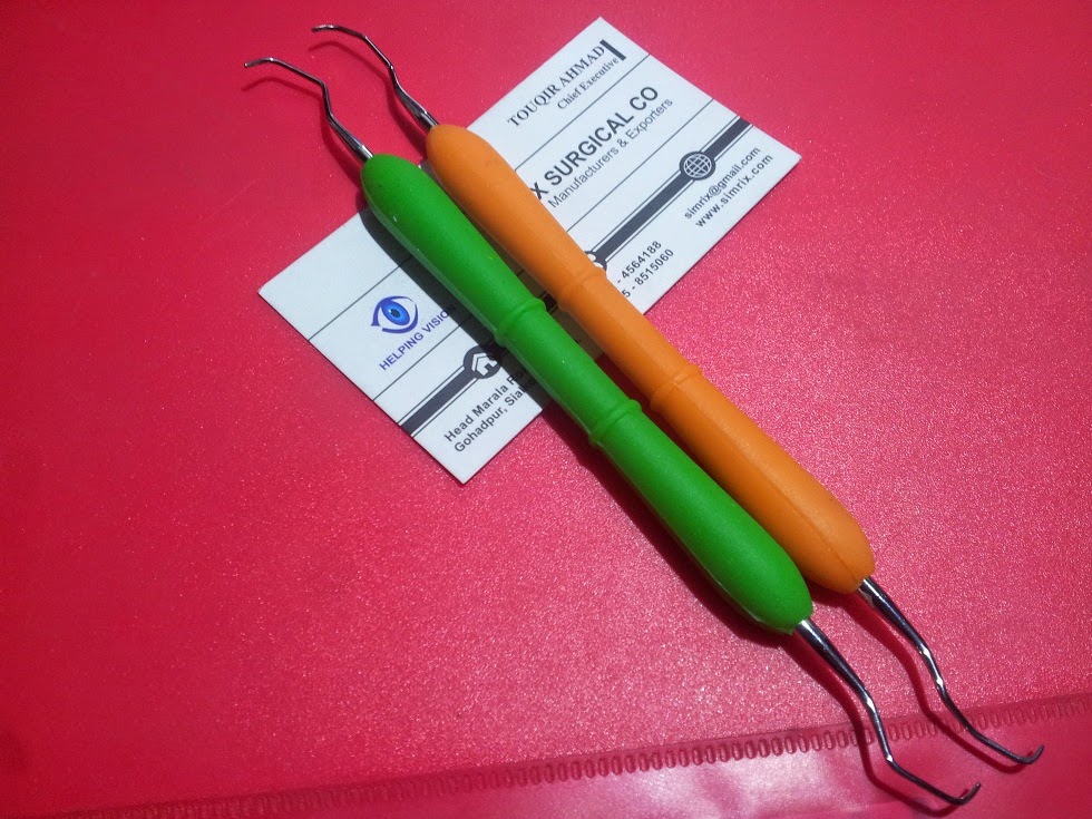 Orthodontic Instruments / Implants ( SIMRIX ) Dental Scalars Silicone Gripping in any point