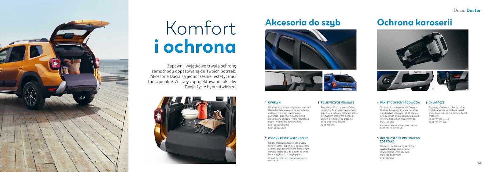 Nasza Dacia Duster 2018: Nowa Dacia Duster 2018 akcesoria - cennik i ...