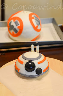 Star Wars BB8 Birthday Cake