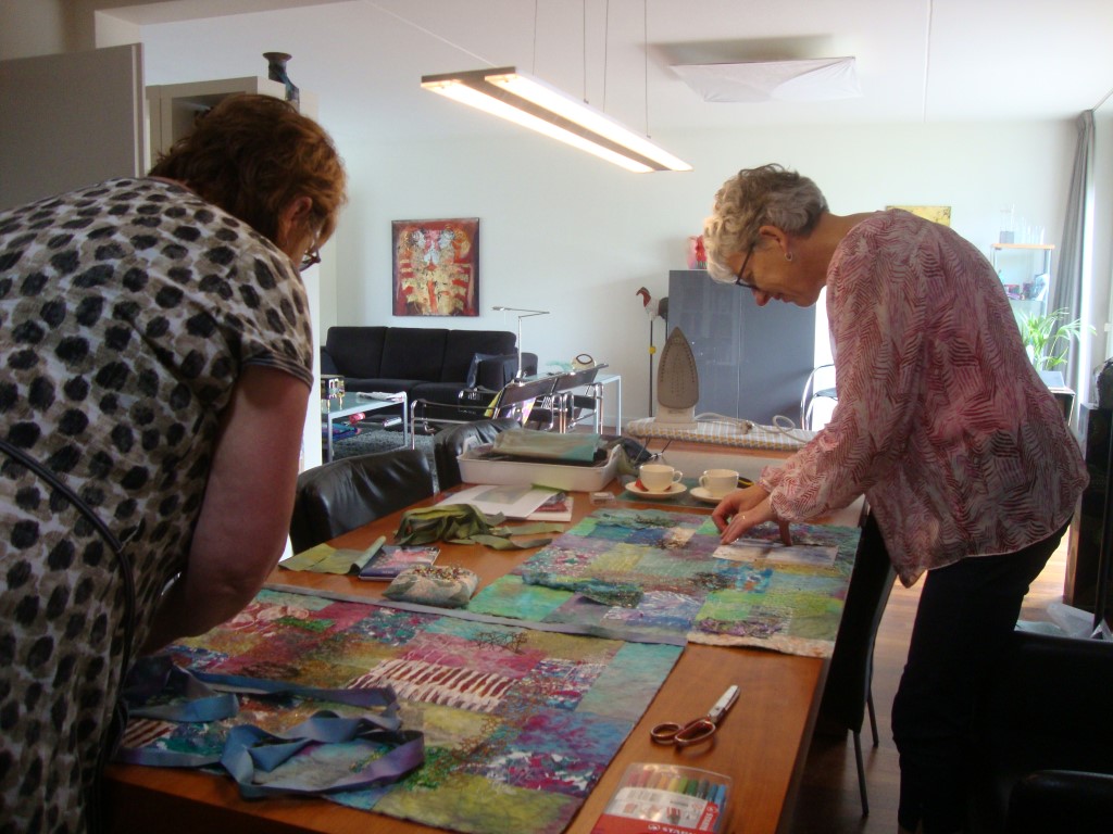 Art textiel en meer.... art quilt maken