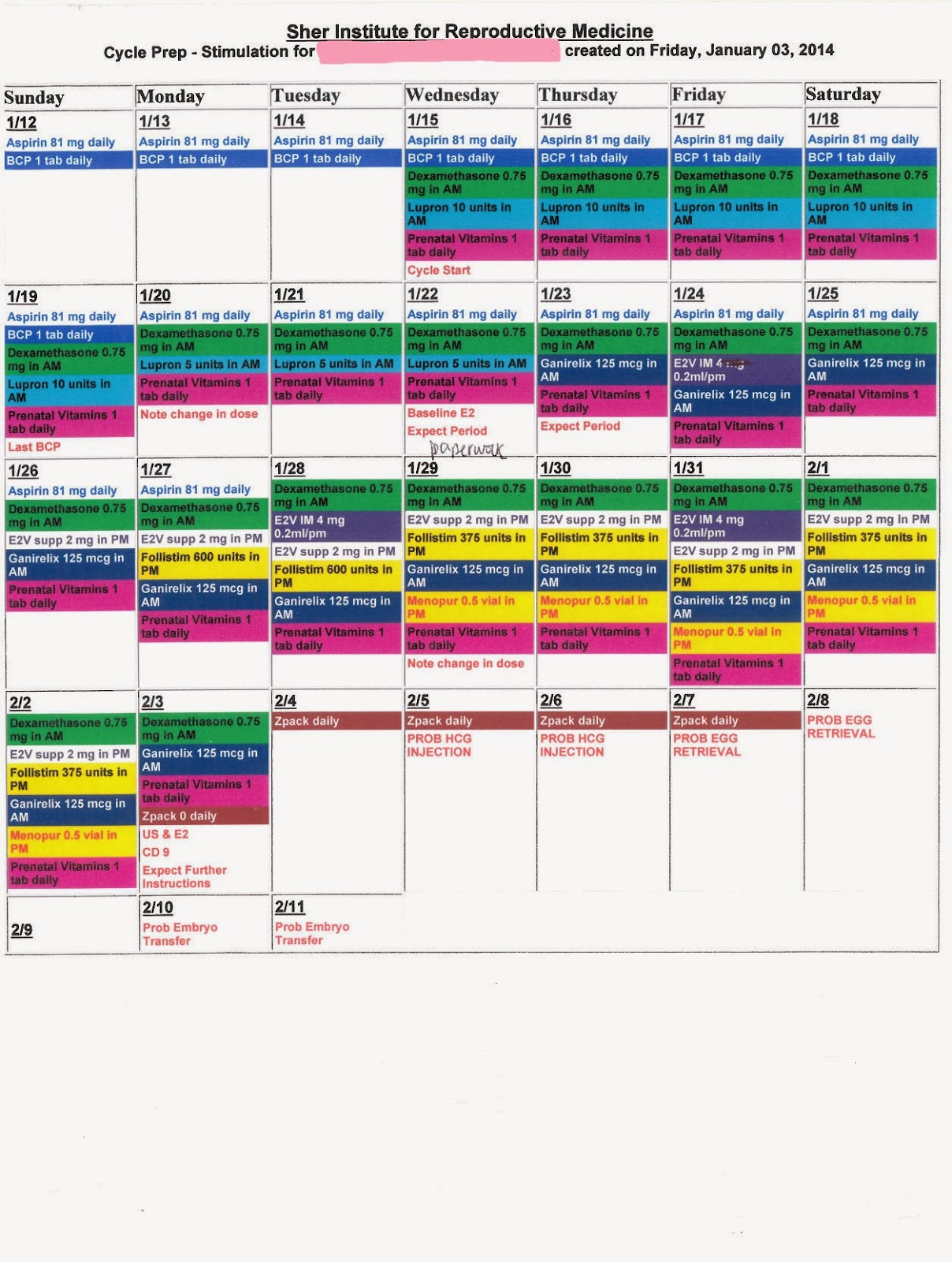 ivf-calendar-template