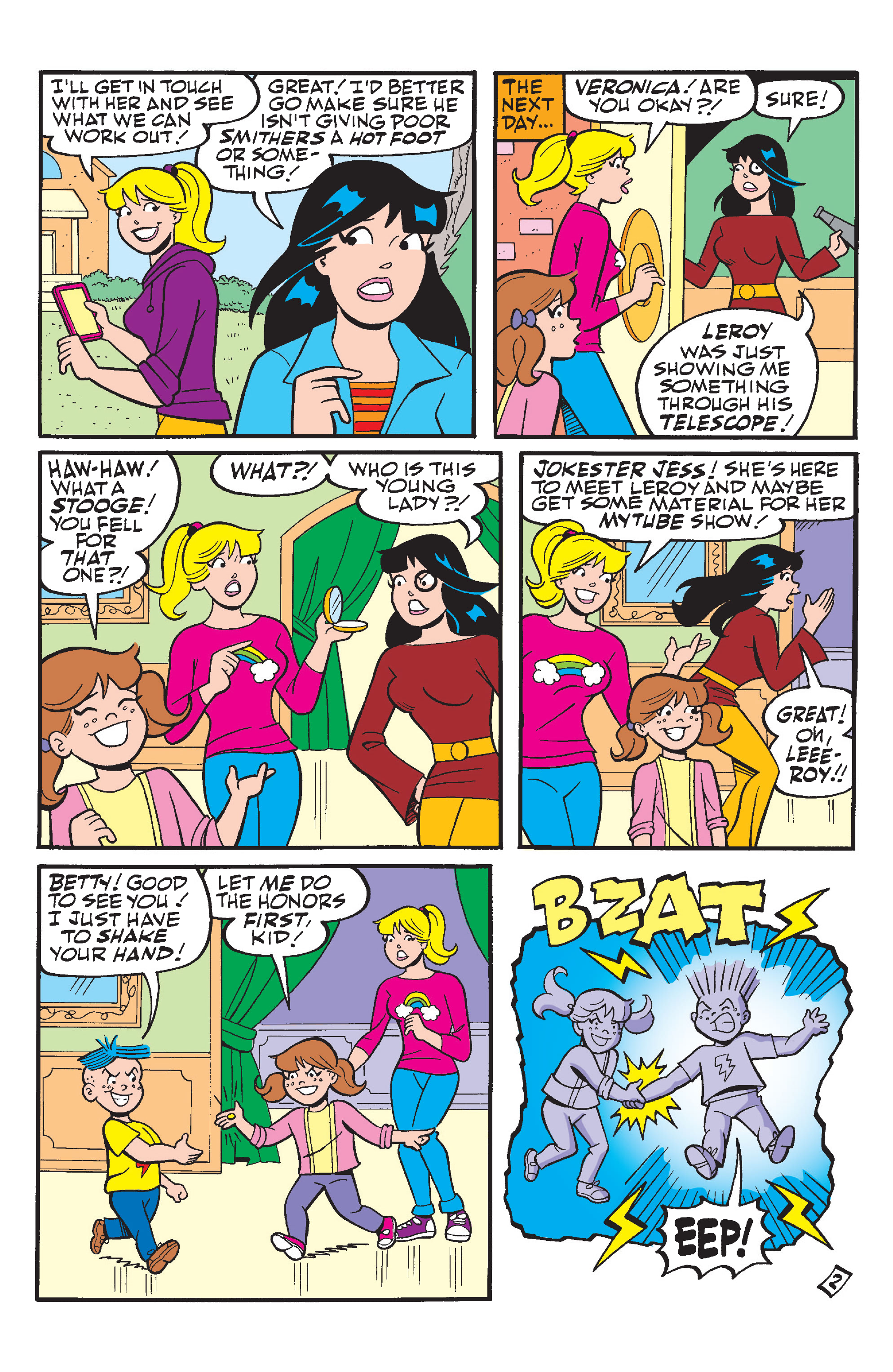 Read online Betty & Veronica Best Friends Forever: At Movies comic -  Issue #9 - 4