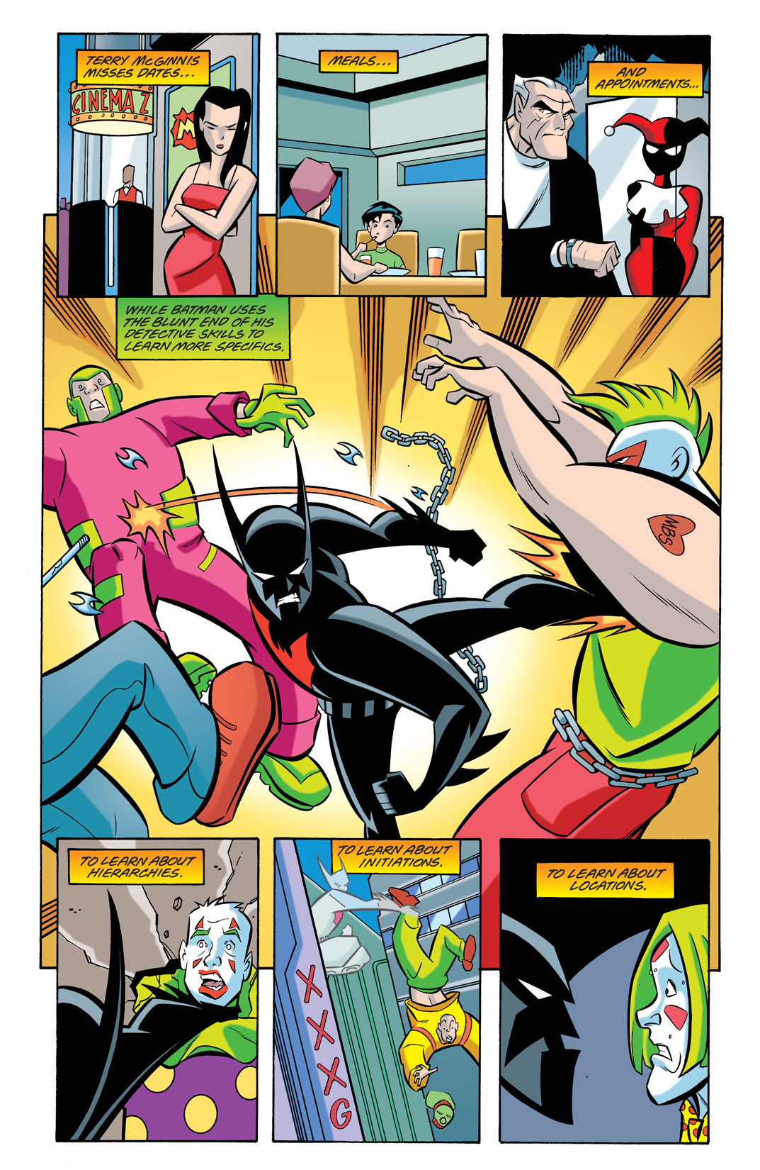 Read online Batman Beyond [II] comic -  Issue #20 - 10
