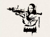 Banksy Mona Lisa Mujaheddin