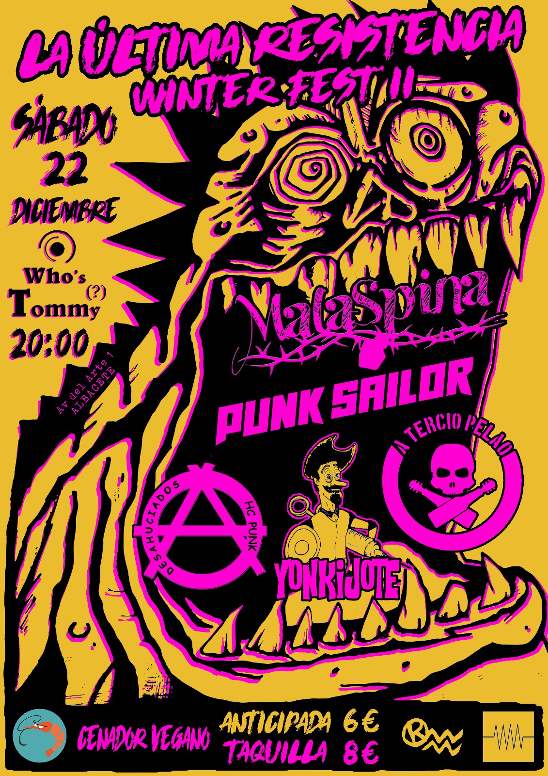 Conciertos en Albacete La Última Resistencia Winter Fest II en Albacete